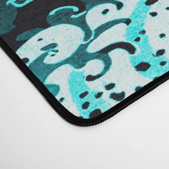 The Great Wave : Dark Teal Desk Mat Gallery Image 4