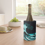 The Great Wave : Dark Teal Wine Chiller Gallery Image 4