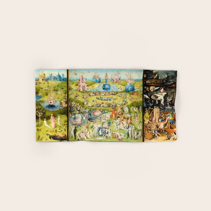 The Garden of Earthly Delights by Bosch Bath Towel Gallery Image 1