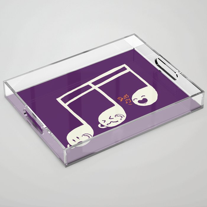 Sounds O.K. (off key) Acrylic Tray Gallery Image 1