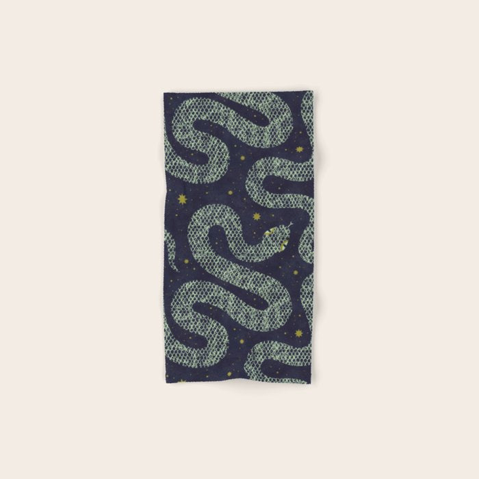 Space Serpent Bath Towel Gallery Image 1