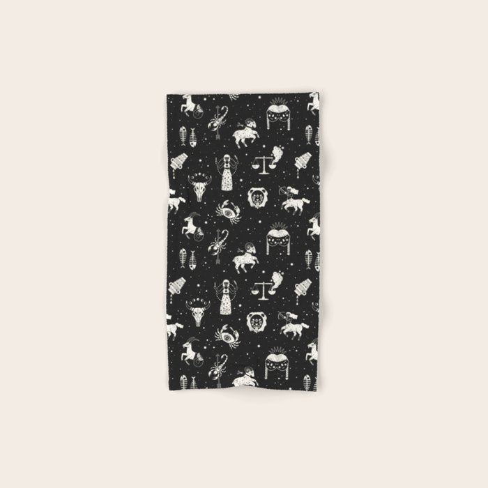 Strange Fortunes: Midnight Bath Towel Gallery Image 1