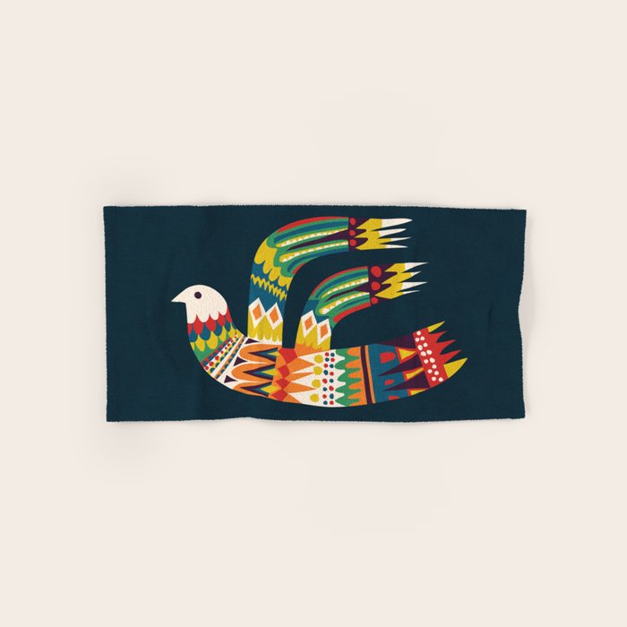 Native Bird Bath Towel Gallery Image 1