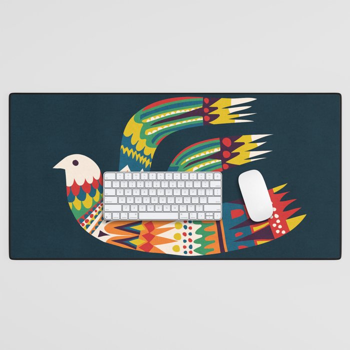 Native Bird Desk Mat Gallery Image 1