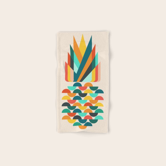Groovy Pineapple Bath Towel Gallery Image 1