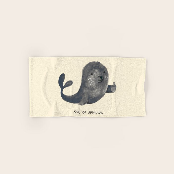 Seal Of Approval Bath Towel Gallery Image 1