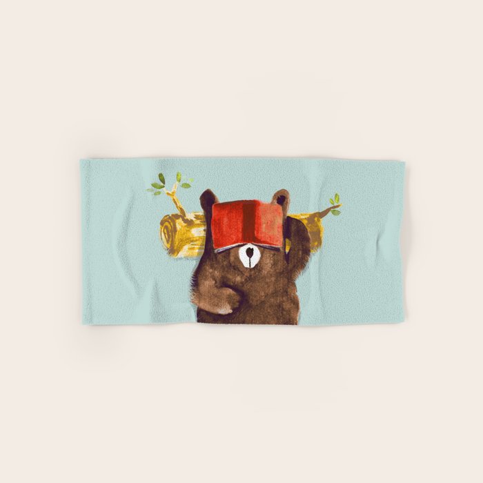 No Care Bear - My Sleepy Pet Bath Towel Gallery Image 1
