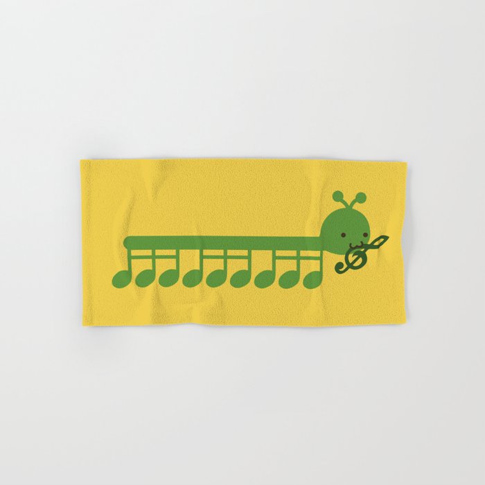 Caterpillar Song Bath Towel Gallery Image 1