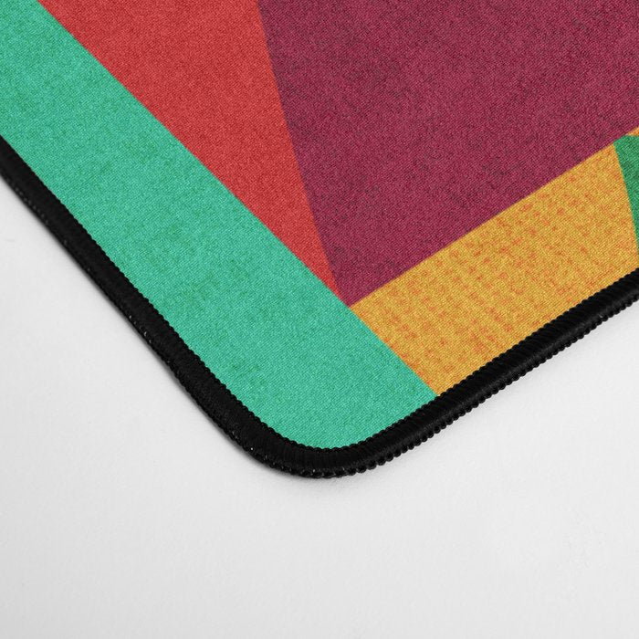 Abstract Geometric Mountains Desk Mat Gallery Image 4