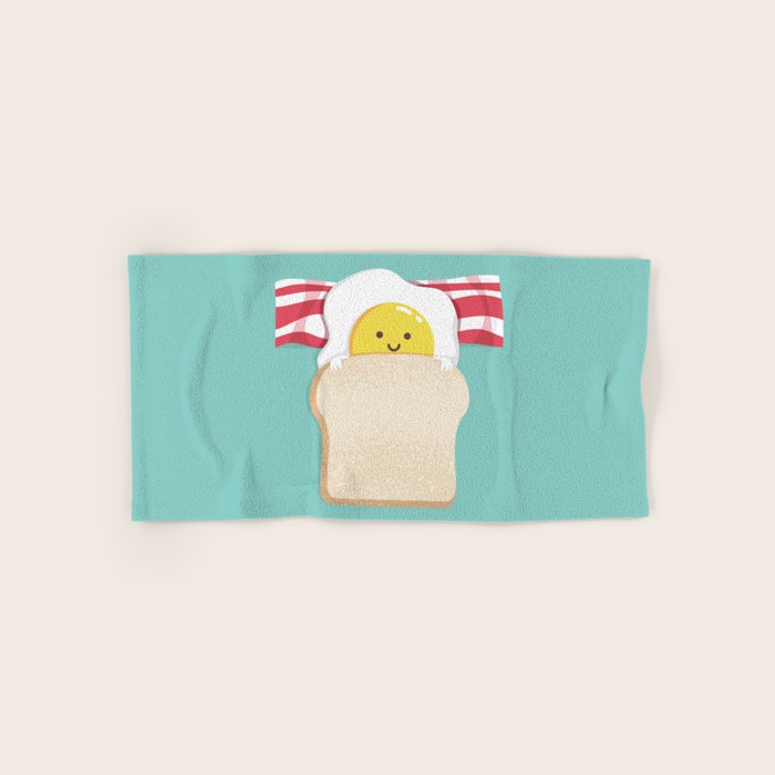 Morning Breakfast Bath Towel Gallery Image 1