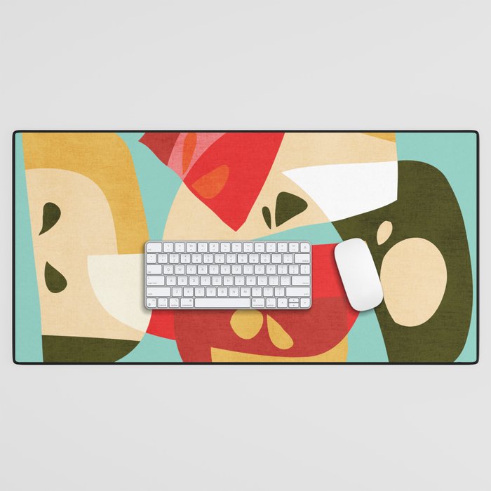 Apple Slices Desk Mat Gallery Image 1