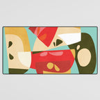 Apple Slices Desk Mat Gallery Image 3