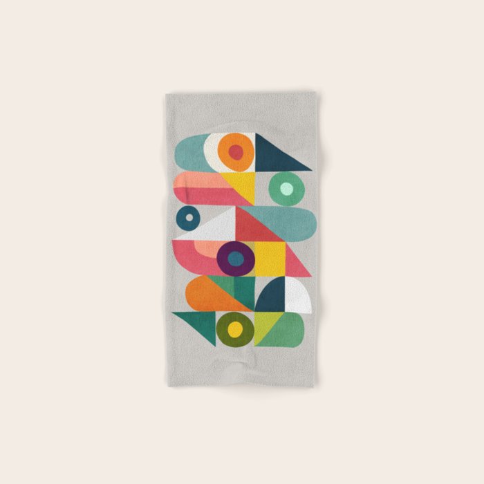 Tick Tock Machine Bath Towel Gallery Image 1