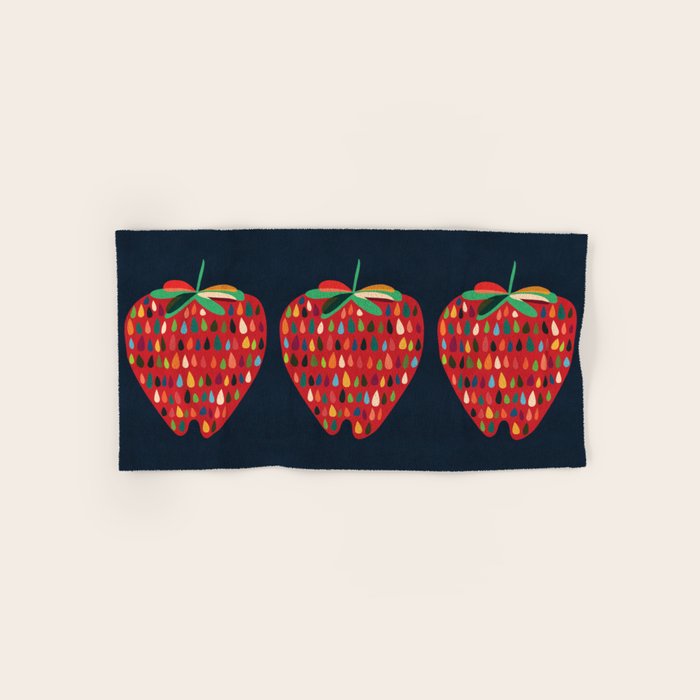 Strawberry Bath Towel Gallery Image 1