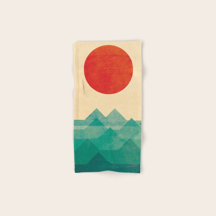The ocean, the sea, the wave Bath Towel Gallery Image 1