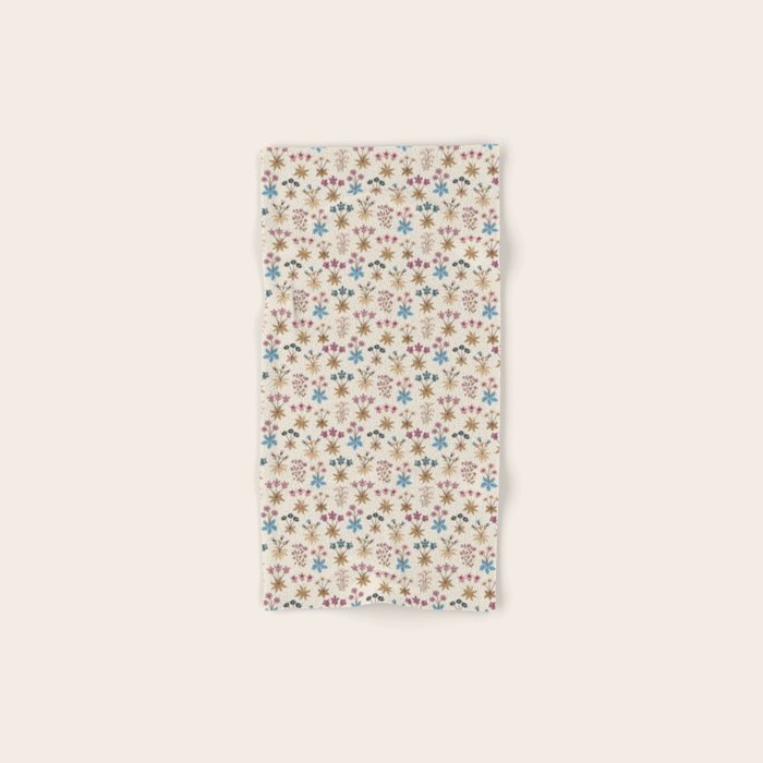 Winter Botanica - Tapestry In Cream Bath Towel Gallery Image 1