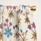 Winter Botanica - Tapestry In Cream Window Curtain Gallery Image 2