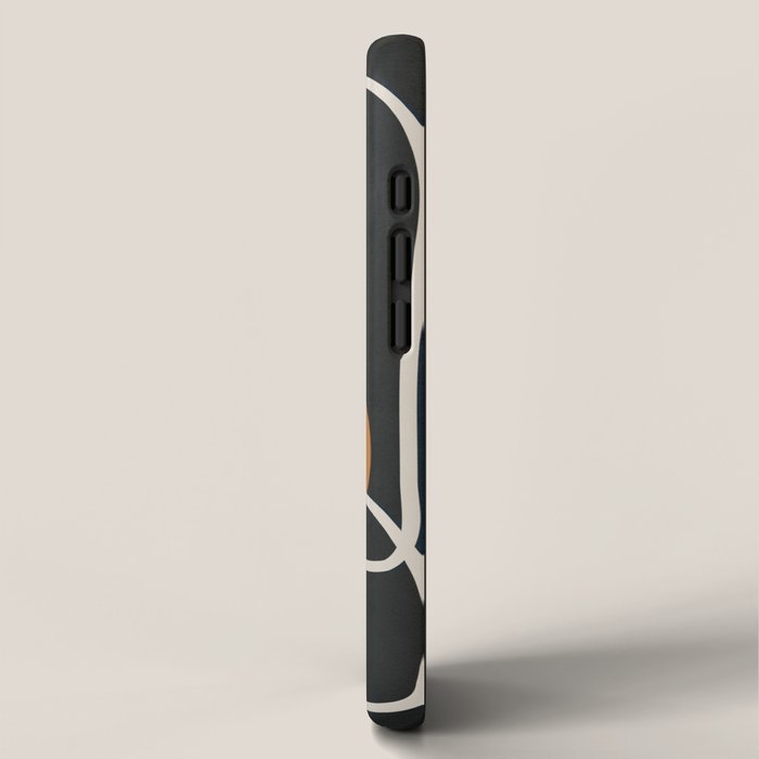 Abstract Face Line Art 04 iPhone Case Gallery Image 2