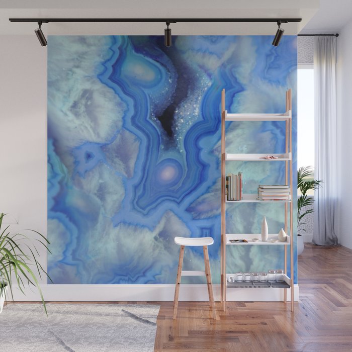 Blue Sky Stone Wall Mural Gallery Image 1