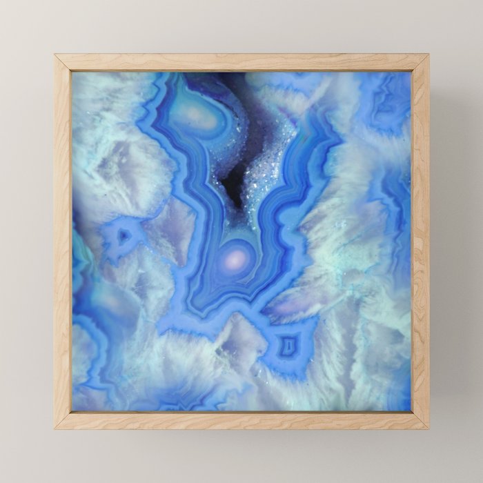 Blue Sky Stone Mini Art Print Gallery Image 1