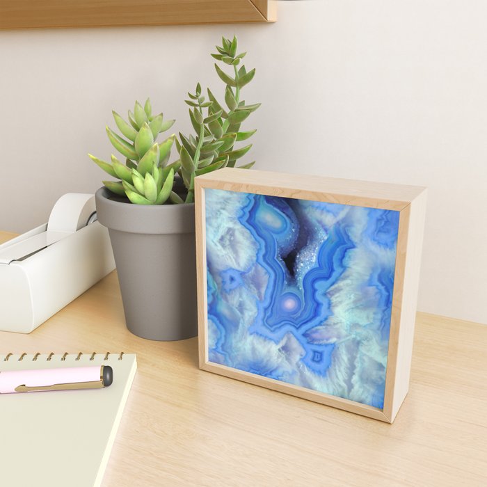 Blue Sky Stone Mini Art Print Gallery Image 2