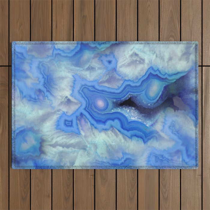 Blue Sky Stone Outdoor Rug Gallery Image 1