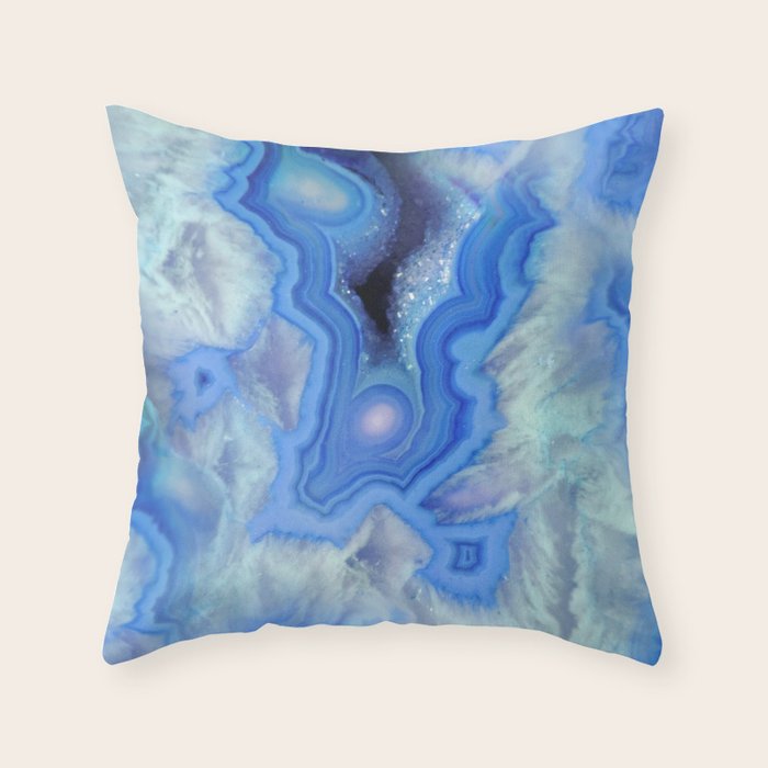 Blue Sky Stone Throw Pillow Gallery Image 6
