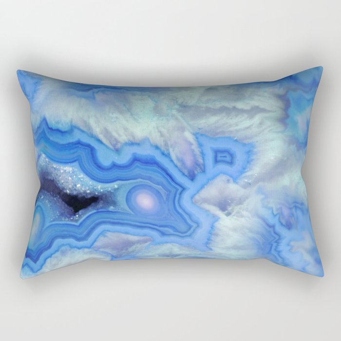 Blue Sky Stone Rectangular Pillow Gallery Image 1