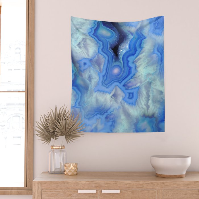 Blue Sky Stone Wall Tapestry Gallery Image 2