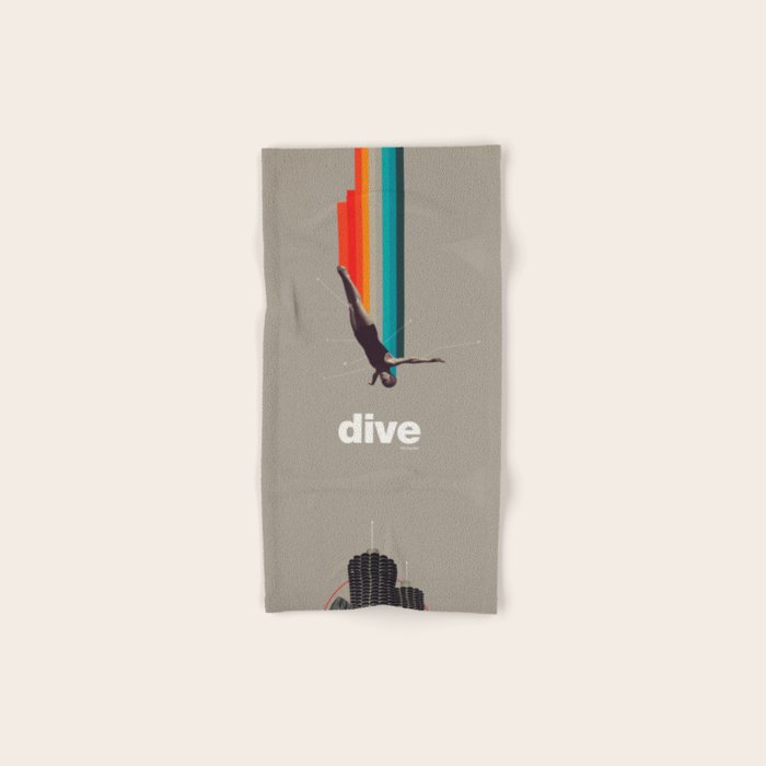 Dive Into My Soul Bath Towel Gallery Image 1