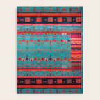 Traditional Berber Bohemian Moroccan Handmade Fabric Style Fall Autumn Color Inspiration Notebook Gallery Image 4
