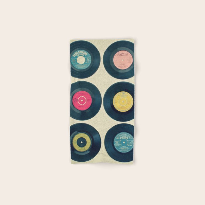 Vinyl Collection Bath Towel Gallery Image 1