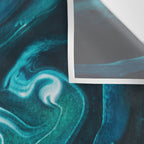 Gravity II - Abstract Marble Wall Tapestry Gallery Image 3