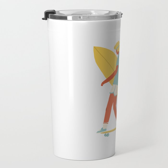 Skater from 70s Travel Mug Gallery Image 3