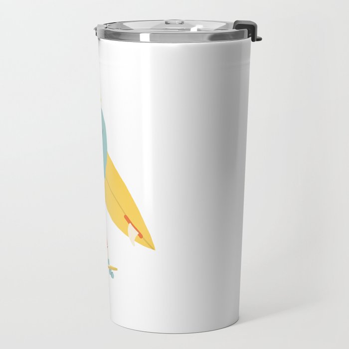 Skater from 70s Travel Mug Gallery Image 2