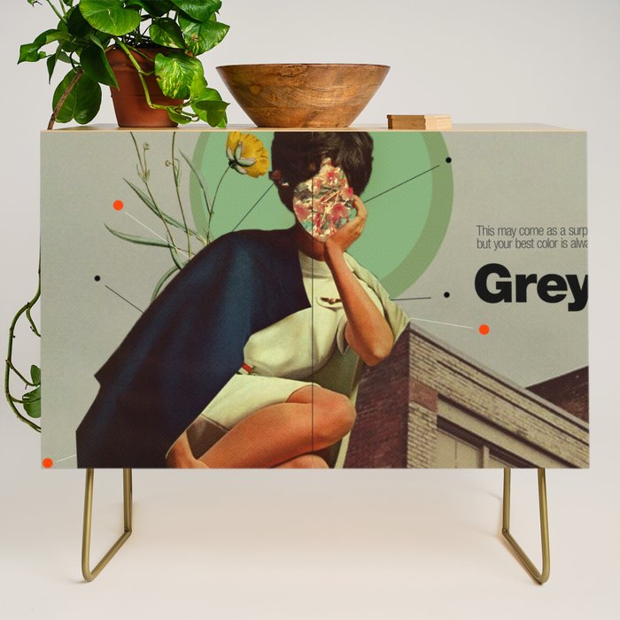 Grey Credenza Gallery Image 1