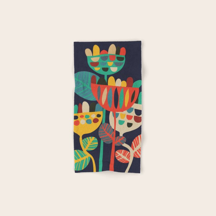 Wild Flowers Bath Towel Gallery Image 1