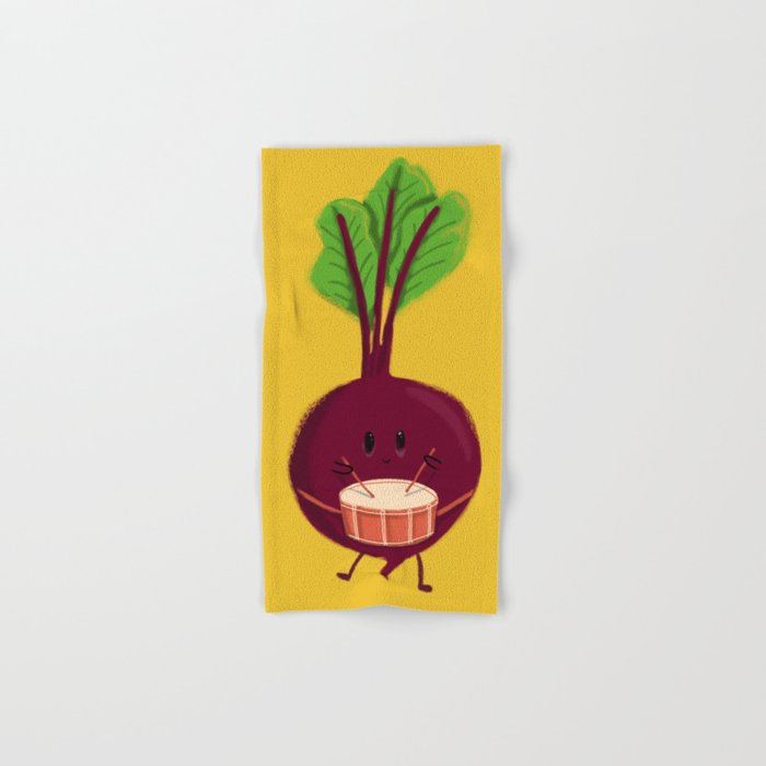 Beet's drum beat Bath Towel Gallery Image 1
