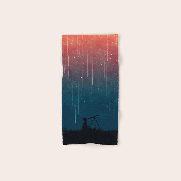 Meteor rain Bath Towel Gallery Image 1