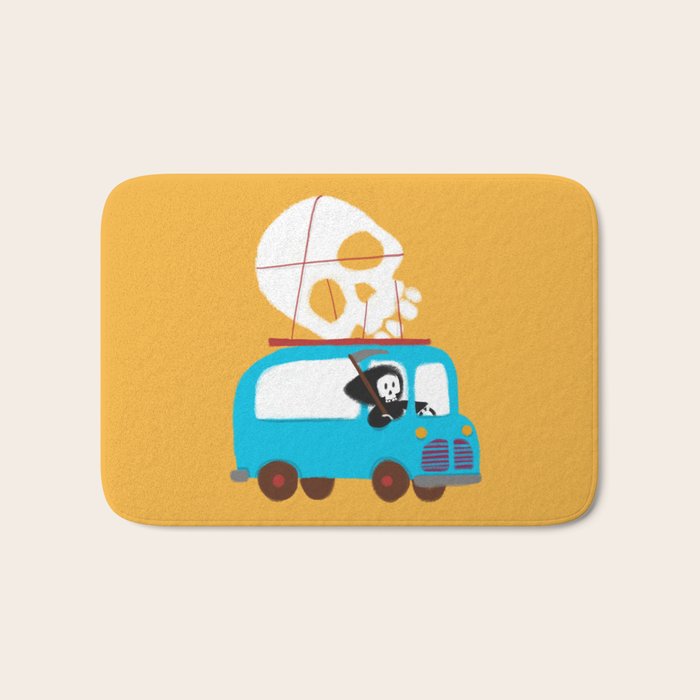 Death on wheels Bath Mat Gallery Image 1