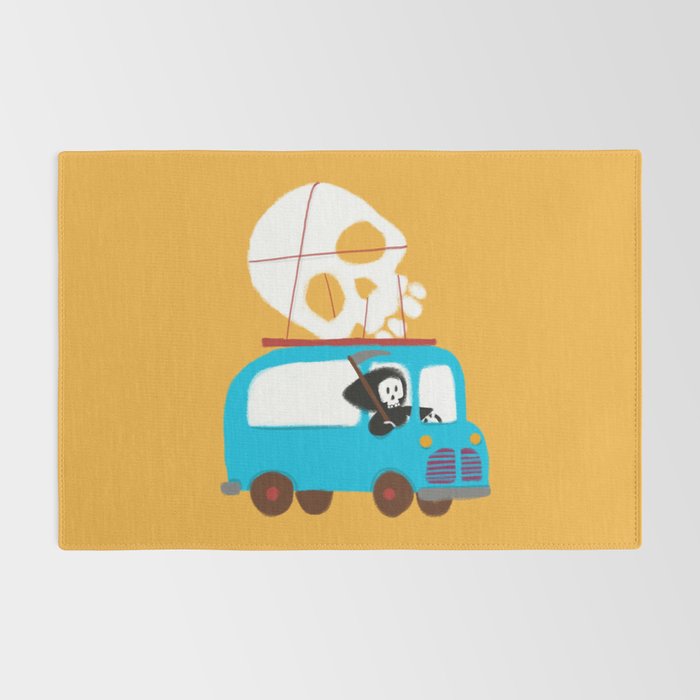 Death on wheels Rug Gallery Image 2