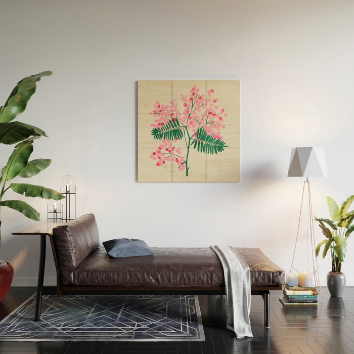 Flower Market 03: Tokyo Wood Wall Art Gallery Image 2