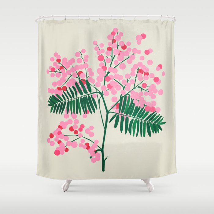 Flower Market 03: Tokyo Shower Curtain Gallery Image 1