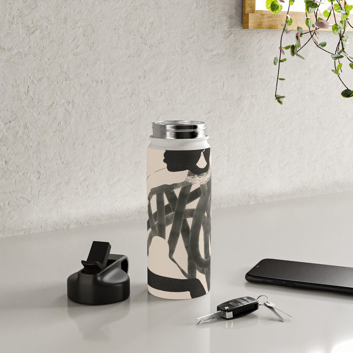 Lady Portrait  Water Bottle Gallery Image 4