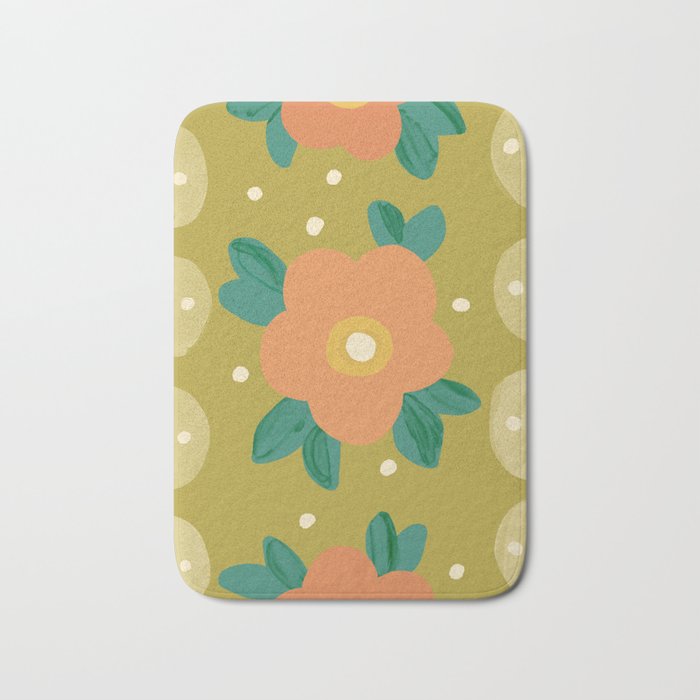 Florista green Bath Mat Gallery Image 1