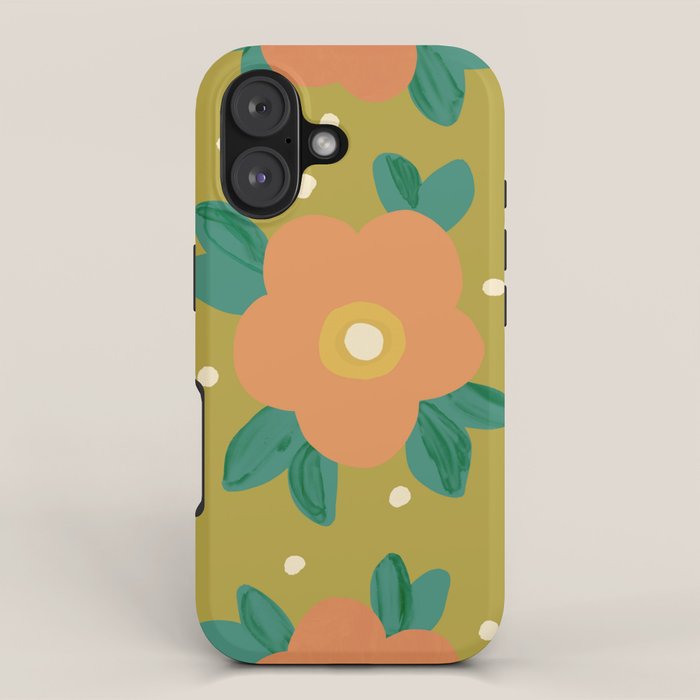 Florista green iPhone Case Gallery Image 1