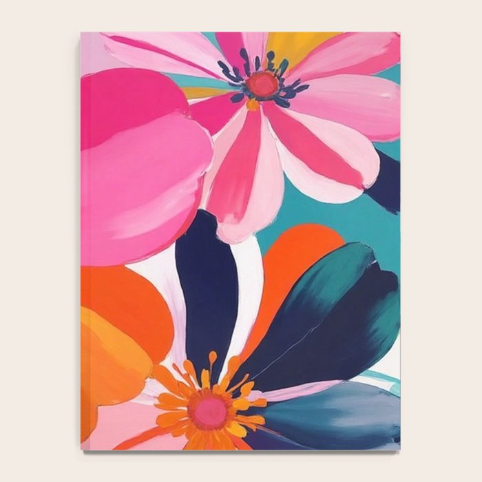 Colorful Flowers Multicolor Floral Notebook Gallery Image 4