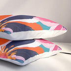 Colorful Flowers Multicolor Floral Pillow Sham Gallery Image 3