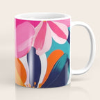 Colorful Flowers Multicolor Floral Coffee Mug Gallery Image 1