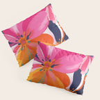 Colorful Flowers Multicolor Floral Pillow Sham Gallery Image 3